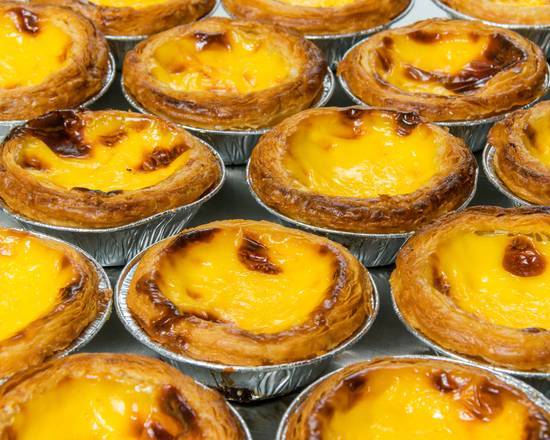6 Portuguese Style Egg Tarts (葡撻半打) [6s]